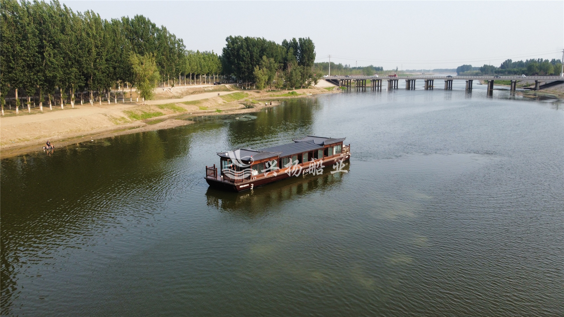 河北廊坊香河運河畫(huà)舫船之旅